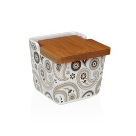 Salière avec couvercle Versa Glob Céramique 8