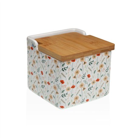 Salière avec couvercle Versa Verdi Céramique 12