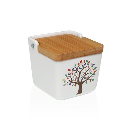 Salière avec couvercle Versa Céramique Arbre 8