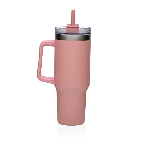 Tasse Thermos avec Couvercle Versa Rose