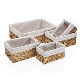 Set de basket Versa Braids Jacinthe d'eau 30 x 15 x 40 cm