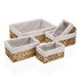 Set de basket Versa Braids Jacinthe d'eau 30 x 15 x 40 cm