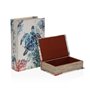 Boîte Décorative Versa Toile Bois MDF Livre Tortue