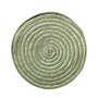 Dessous de plat Versa Vert Polyester Coton 38 x 1 x 38 cm