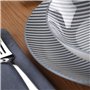Assiettes Versa Bleu Porcelaine 18 Pièces