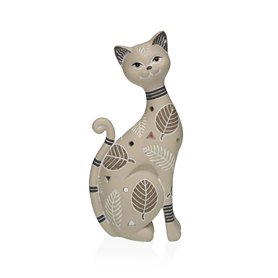 Figurine Décorative Versa Beige Chat 5 X 22