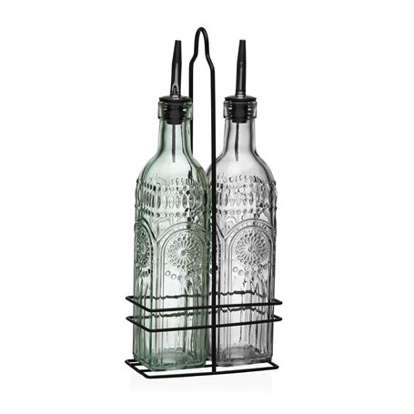 Ensemble salière et poivrier Versa Métal verre 500 ml 7
