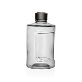 Bouteille d'eau Versa Transparent verre Aluminium 900 ml 10 x 19 x 10 cm