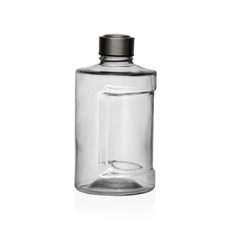Bouteille d'eau Versa Transparent verre Aluminium 900 ml 10 x 19 x 10 cm