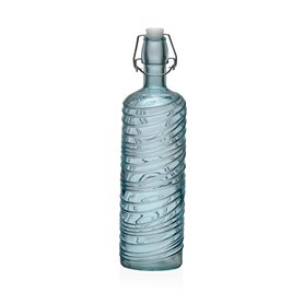 Bouteille d'eau Versa Turquoise verre Aluminium 1 L 8