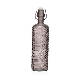 Bouteille d'eau Versa Gris verre Aluminium 1 L 8