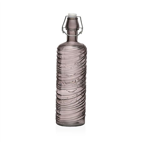 Bouteille d'eau Versa Gris verre Aluminium 1 L 8