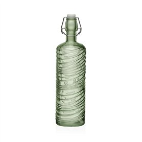 Bouteille d'eau Versa Vert verre Aluminium 1 L 8