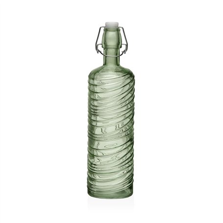 Bouteille d'eau Versa Vert verre Aluminium 1 L 8