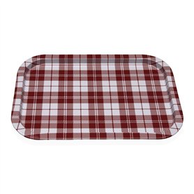 Plateau Versa Vichy Rouge 23 X 1