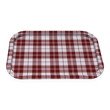 Plateau Versa Vichy Rouge 23 X 1