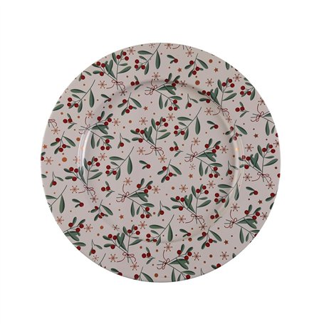 Dessous d'Assiette Versa Métal Baies 33 x 1