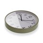 Horloge Murale Versa Vert Plastique 30 x 30 x 4 cm