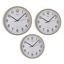 Horloge Murale Versa Vert Plastique 30 x 30 x 4 cm