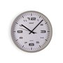 Horloge Murale Versa Gris Plastique 25 x 25 x 4 cm