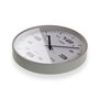 Horloge Murale Versa Gris Plastique 30 x 30 x 4 cm