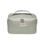 Nécessaire de Voyage Versa Vichy Vert Polyester Textile 12 x 12 x 20 cm