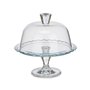 Plat à tarte Transparent verre 26 x 26 x 26 cm (2 Unités)