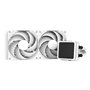 Ventillateur de cabine Zalman ALPHA2 DS A24 WHITE Ø 12 cm (1 Unité)
