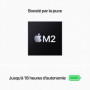 Apple - 13.6 MacBook Air M2 - RAM 8Go - Stockage 256Go - Minuit - AZERTY 1 269,99 €