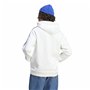 Sweat à capuche homme Adidas 3S Fl Hd Blanc XL