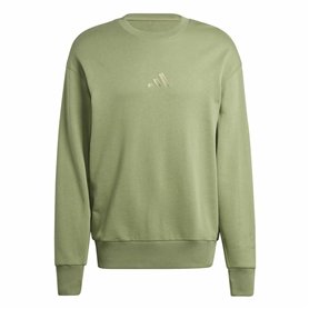 Sweat sans capuche homme Adidas All Szn French Terry Crew Vert L