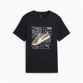 T shirt à manches courtes Enfant Puma Puma Graphics IV Blue marine