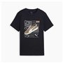 T shirt à manches courtes Enfant Puma Puma Graphics IV Blue marine
