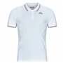 Polo à manches courtes homme Kappa Ezio 2 Blanc Rouge