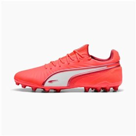 Chaussures de Football pour Adultes Puma King Ultimate Mg Rouge