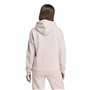 Sweat à capuche femme Adidas Essentials Blanc Rose