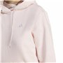 Sweat à capuche femme Adidas Essentials Blanc Rose