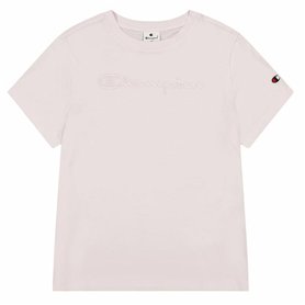 T-shirt à manches courtes femme Champion Champion Crewneck Rose