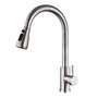 Mitigeur Fontastock Gris Acier inoxydable Céramique Forme en C