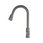 Mitigeur Fontastock Gris Acier inoxydable Céramique Forme en C