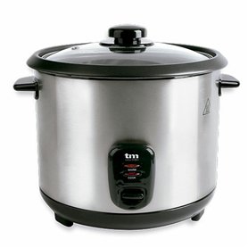 cuiseur à riz TM Electron Acier verre Acier inoxydable 900 W 2