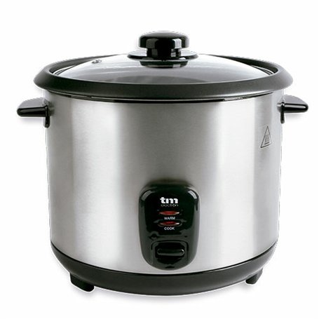 cuiseur à riz TM Electron Acier verre Acier inoxydable 900 W 2