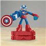 Pâte à modeler en argile Play-Doh Capitán América Set Stamper Shield Multicouleur