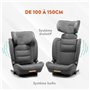 Siège de Voiture Babyauto CAPAX BLACK LINE Noir II (15-25 kg) III (22 - 36 kg) Enfant ECE R129