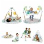 Tapis de jeu Métal Tissu Plastique 6 Pièces