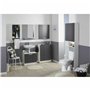 meuble bas pour lavabo Versa Blanc Gris Bois Mélamine 59 x 38 x 53,5 cm