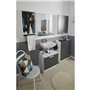 meuble bas pour lavabo Versa Blanc Gris Bois Mélamine 59 x 38 x 53,5 cm