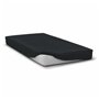 Drap housse HOME LINGE PASSION HP72107 Noir 140 x 190 cm Lit 2 persones 140 x 190 + 30 cm