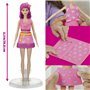Pâte à modeler en argile Play-Doh Barbie Hearts & Hair Multicouleur