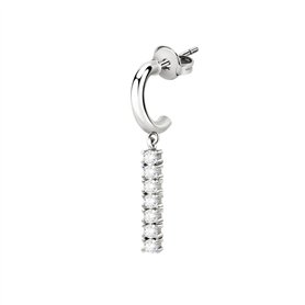 Boucles d´oreilles Femme La Petite Story LPS02ARQ119 Laiton Argenté 1 Unité